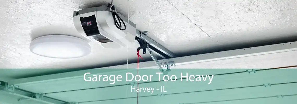 Garage Door Too Heavy Harvey - IL