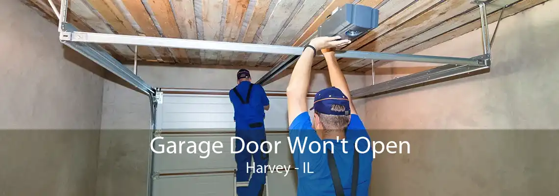 Garage Door Won't Open Harvey - IL